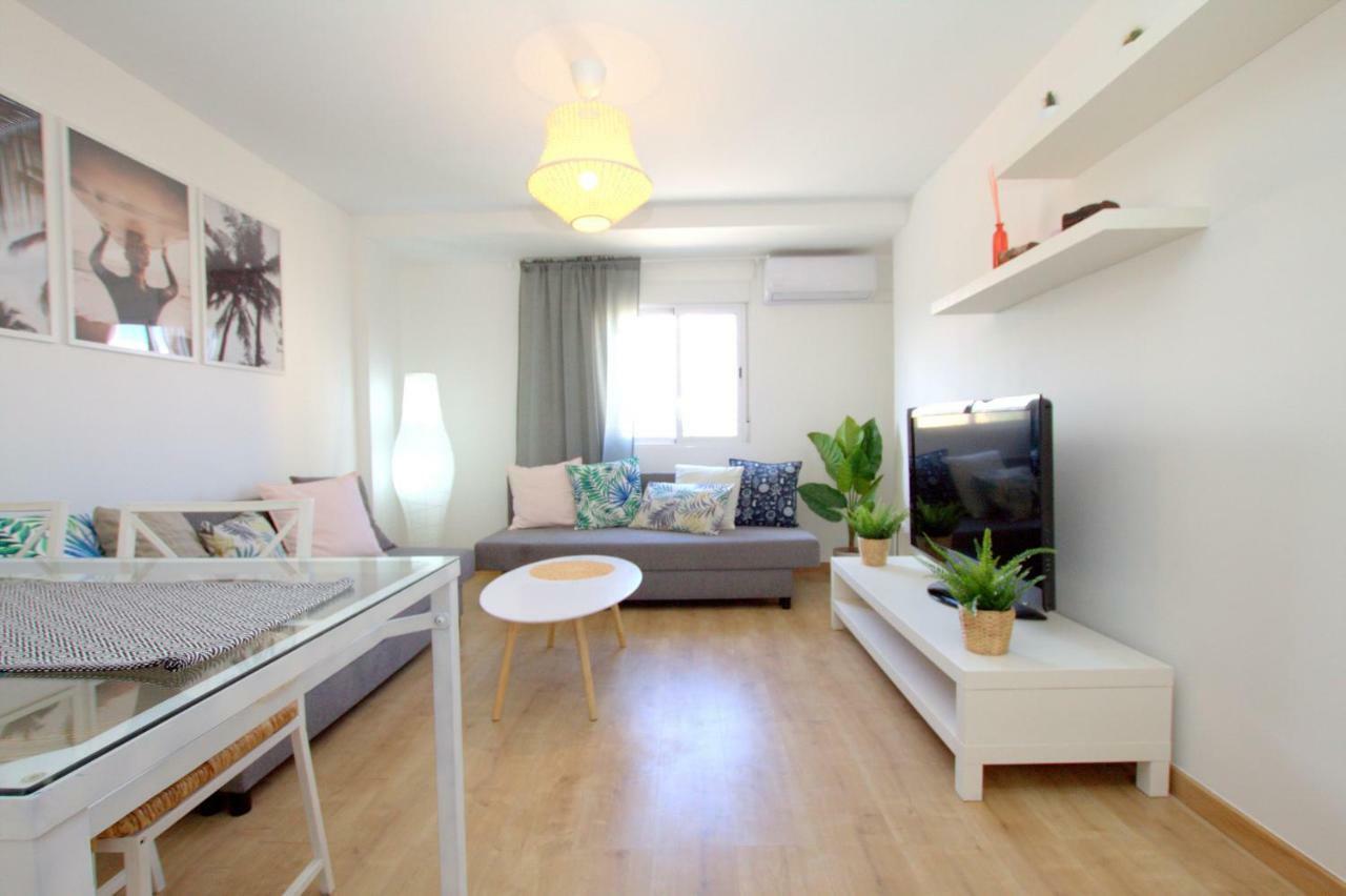 Apartamento Eivissa 800 M De La Playa De Gandia Bagian luar foto