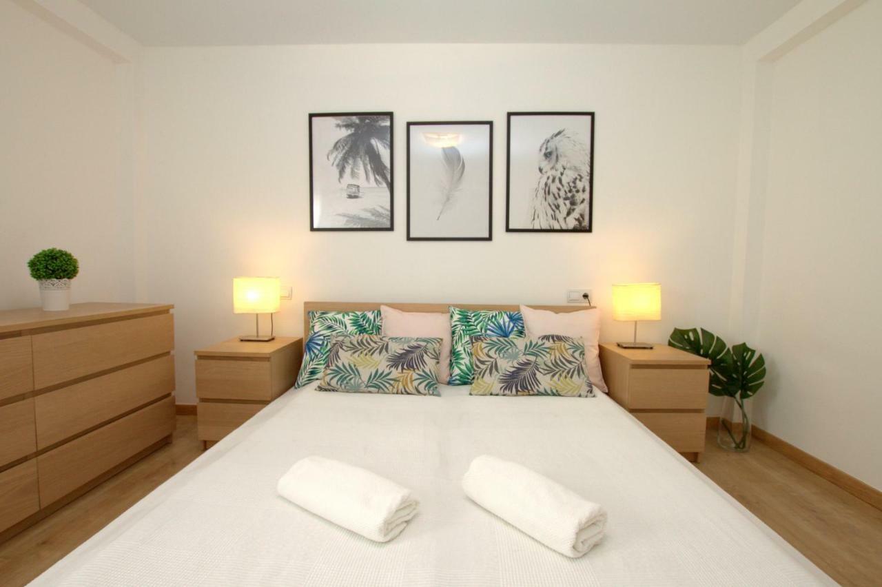 Apartamento Eivissa 800 M De La Playa De Gandia Bagian luar foto