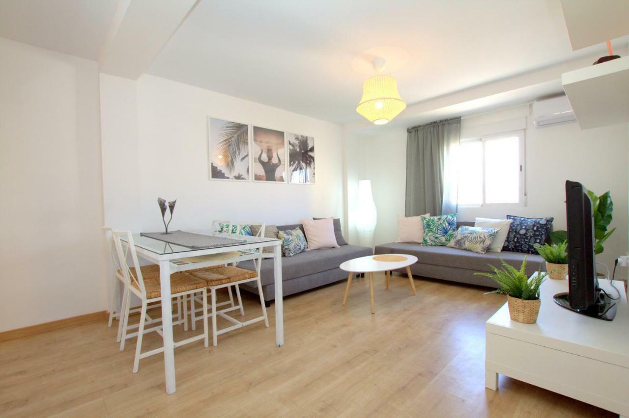 Apartamento Eivissa 800 M De La Playa De Gandia Bagian luar foto