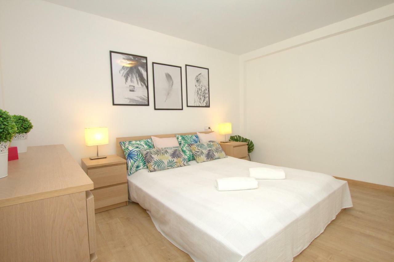 Apartamento Eivissa 800 M De La Playa De Gandia Bagian luar foto