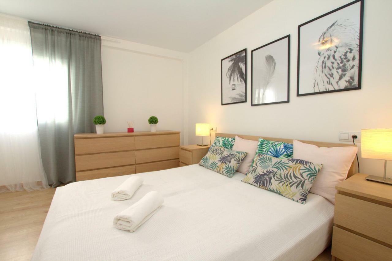 Apartamento Eivissa 800 M De La Playa De Gandia Bagian luar foto